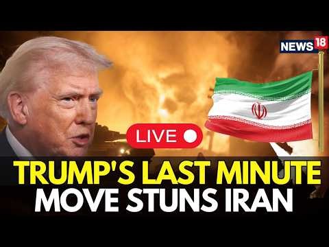 BREAKING LIVE: Trump’s Last-Minute Move STUNS Iran as High-Stakes Talks Reach Critical Point | N18G