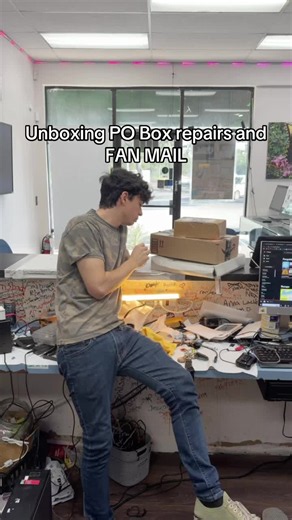 PO Box Unboxing: Device Repairs, Fan Mail & Parts from Across the US