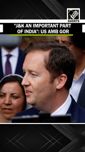 US Envoy Sergio Gor terms J&K "Important Part Of India" during Srinagar visit