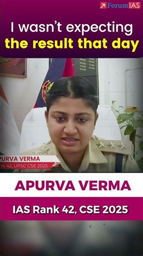 Some Results Don’t Knock… They Change Lives | AIR 42 | #forumias | #upsctopper