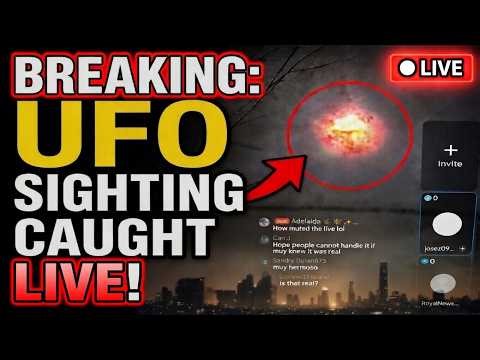 BREAKING: UFO Sighting Caught Live! Multiple Viewers Confirm It