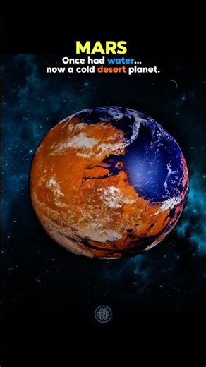🌎The evolution of Mars💀#planet #mars #shorts