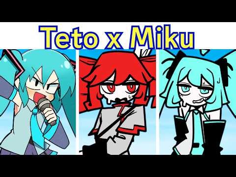 FNF Teto x Miku Ambiguous Answ3r, Asymmetry, Glitch Game