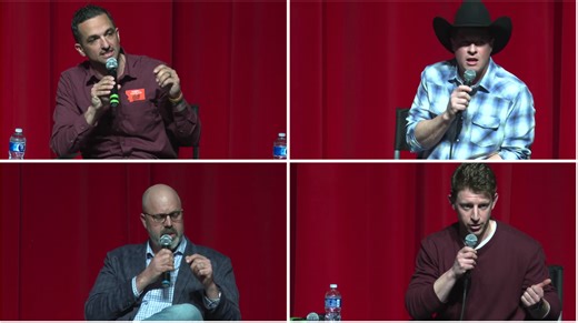 Four Democrats debate Montana's 1st Congressional District seat left open by Zinke's exit