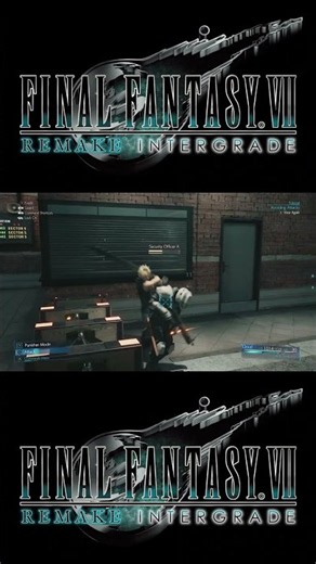 Cloud Cuts Through Shinra Security | FF7 Remake