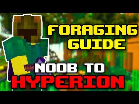 The Ultimate Foraging Guide Early Game - Hypixel Skyblock [3] Noob To Hyperion