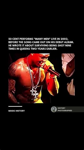 50 Cent Performing "Many Men" Before Its Release (2002)