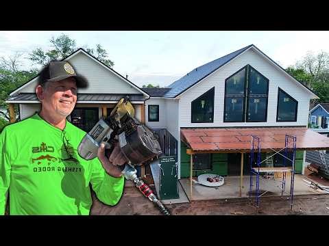 The Trick to Perfect Angled Cuts on Any Siding Job! - DIY Dream Home 