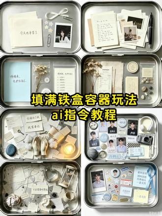 豆包铁盒容器口令，豆包容器填满玩法，豆包铁盒容器指令，豆包铁盒容器教程，铁盒容器图片，豆包铁盒p图指令，豆包铁盒提示词，chatgpt铁盒图片，豆包铁盒AI教程，P图，铁盒AI指令教程#铁盒容器 #豆包铁盒指令 #豆包铁盒容器 根据你所知道的我填满这个容器#豆包ai #豆包出大片有两把刷子