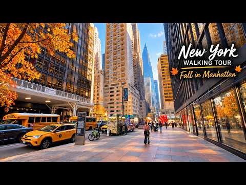 New York Street Walk - NYC Right Now | Busy Manhattan Thursday 4K