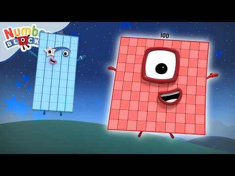 Numberblocks Academy - Learn Math! | Learn to Count for Kids Compilation |  | Numberblocks