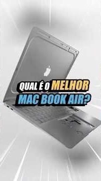 QUAL O MELHOR Macbook AIR para 2026? // Analise do M1 ao M5