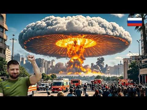 A huge explosion occurred in the center of Moscow, look what happened!