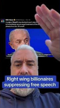 Right wing billionaires are suppressing free speech to shoo conservatives. #shorts