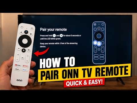 How to Pair ONN 4K Streaming Box Remote (Step-by-Step Guide)
