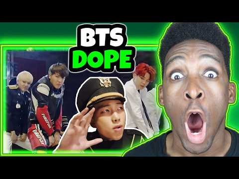 FIRST TIME WATCHING BTS (방탄소년단) 'DOPE 쩔어' 😳 (REACTION)