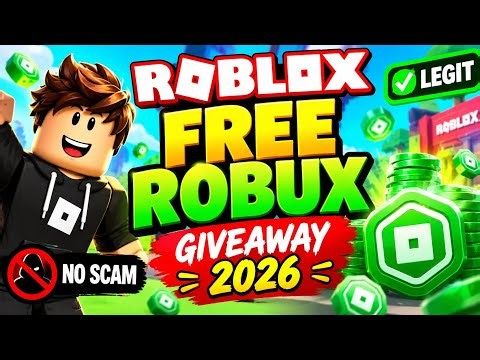 Roblox Free Robux 2026 🎮 Legit Ways to Earn Robux & Giveaway