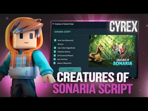 *NEW* Creatures of Sonaria Script (PASTEBIN ) (KILL AURA, AUTO EAT , AUTO DRINK , ARTIFACT FARM)