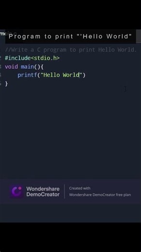 Our first step into programming !💻 #CProgramming #Programming #TwoProgrammers #HelloWorld