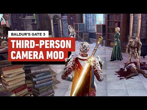 Baldur's Gate 3 - True Third-Person Camera Mod Gameplay