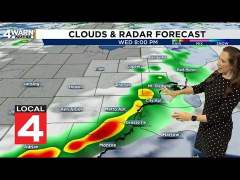 Metro Detroit weather forecast Aug. 26, 2026 -- Noon Update