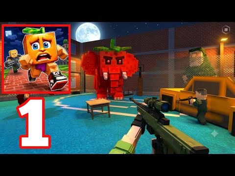 Blocky Hunters: FPS Survival - Gameplay Walkthrough Part 1 - Blocky Craft Monsters (Android, iOS)
