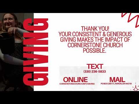 Join Us LIVE | Cornerstone Church