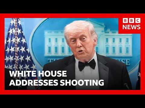 Trump confirms Secret Service agent was shot at White House Correspondents' Dinner | BBC News