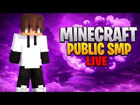 🔴 BEST Public SMP for MCPE & JAVA 1.21.x 🔥 Live