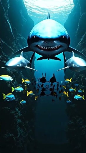 "Ocean's Last Hope: Kong Battles Millions of Metal-Eating Sharks in the Ocean"