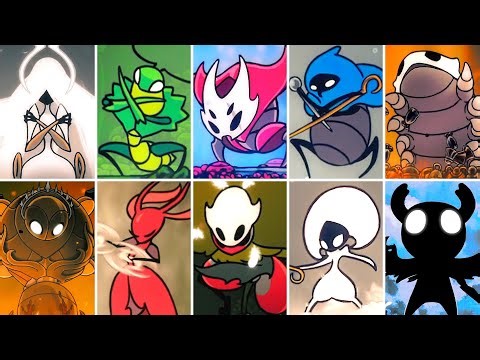 HOLLOW KNIGHT SILKSONG - All Bosses (No Damage)