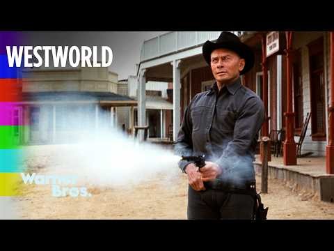 Westworld | Hunted By Malfunctioning Gunslinger Robot | Warner Bros. Rewind