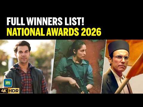 National Awards 2026: Full Winners List of the 72nd National Film Awards