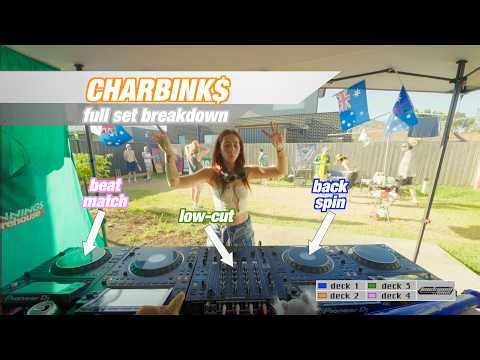 Backyard Mix Live - AUS Edition | CHARBINK$ (Full Set Breakdown)