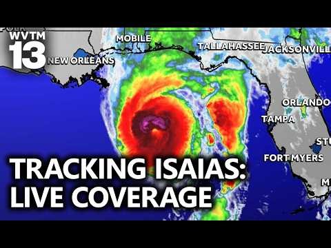 Live Hurricane Isaias coverage: Powerful storm makes landfall along Gulf Coast