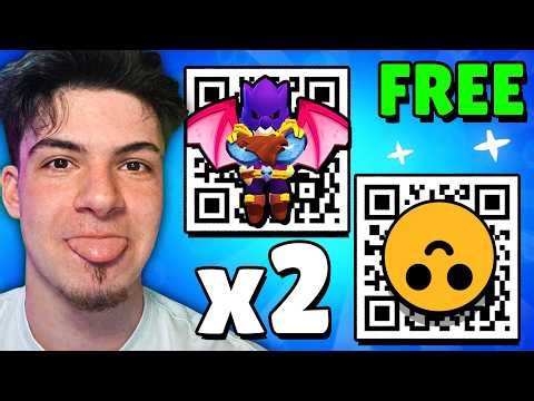 x2 FREE QR CODES EXTRA FOR EVERYONE IN BRAWL STARS!