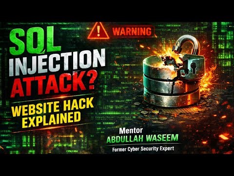 SQL Injection Explained | How Websites Get Hacked (Educational Only)