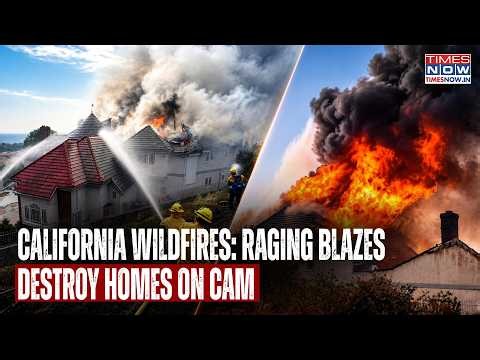 California Wildfires: Homes Go Up In Flames As Raging Blazes Explode, Residents Flee In PANIC