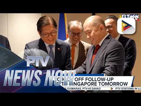PBBM to kick off follow-up working trip to Singapore; State weather bureau PAGASA announces...