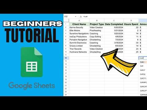 How to Use Google Sheets (2026 Beginner Guide)
