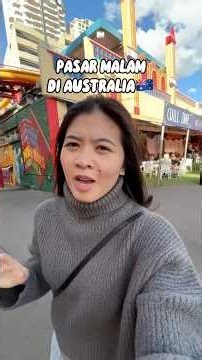 PASAR MALAM DI AUSTRALIA🇦🇺 #sydney #australia #aviranisha #lunapark #sydneyaustralia #sydneytrip