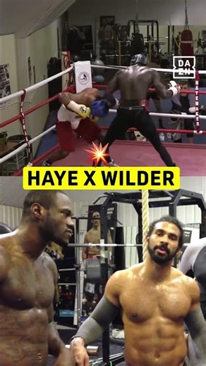 When David Haye sparred Deontay Wilder & sent a 'personal' message to Tyson Fury