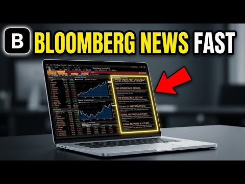 How to use Bloomberg for Financial News - Easy Tutorial