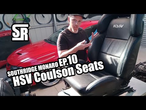SouthRidge Monaro Build Ep 10 - HSV Coulson Seats
