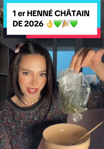 Henné châtain à la maison 💚 couvre super bien les cheveux blancs ✅ La gamme de shampooing sans sulfate sans silicone RÉPARATRICE vient de chez @EFFICA-DERME Officiel 🇨🇵 UNE MARQUE 100% française ✅ SOROR 💚 #hair #skincaretips #beauty #pourtoiii #2026