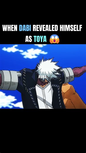 WHEN DABI REVEALED HIMSELF AS TOYA 😱 | #myheroacademia #edit #amv #anime
