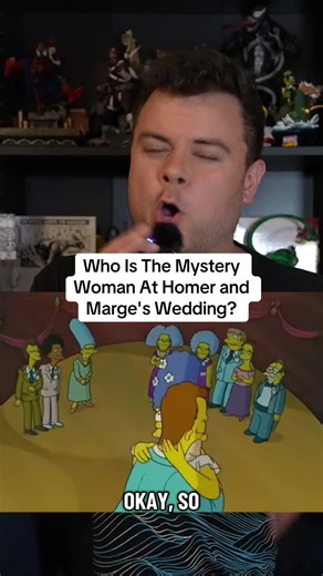 The Simpsons Movie: Who is the mystery woman in Homer and Marge's wedding video? #thesimpsons #simpsoms #thesimpsonsmovie #thenewsimpsonsmovie #thesimpsonsmovie2