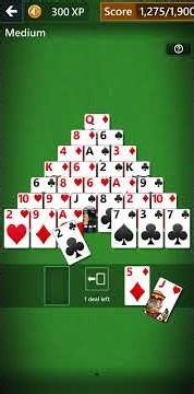 Microsoft Solitaire Collection Pyramid Medium 06.30.2026