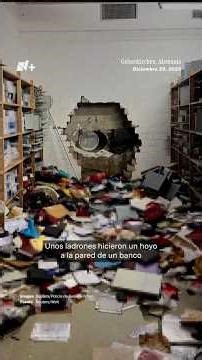 Hacen un hoyo al banco y roban 30 millones de euros