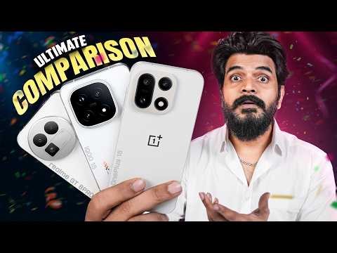 OnePlus 15 vs iQOO 15 vs realme GT 8 Pro – Which Flagship is BEST ?